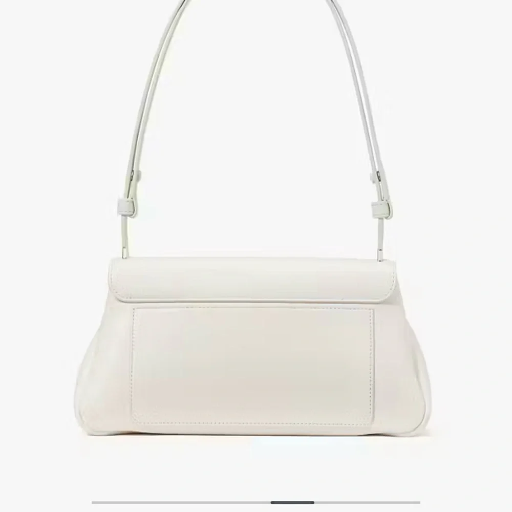 kate spade White Leather Shoulder Bag